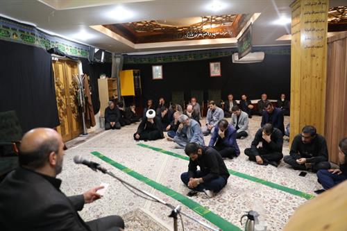 برگزاری مراسم عزاداری حضرت سید الشهدا (ع)  در صندوق ضمانت صادرات ایران  